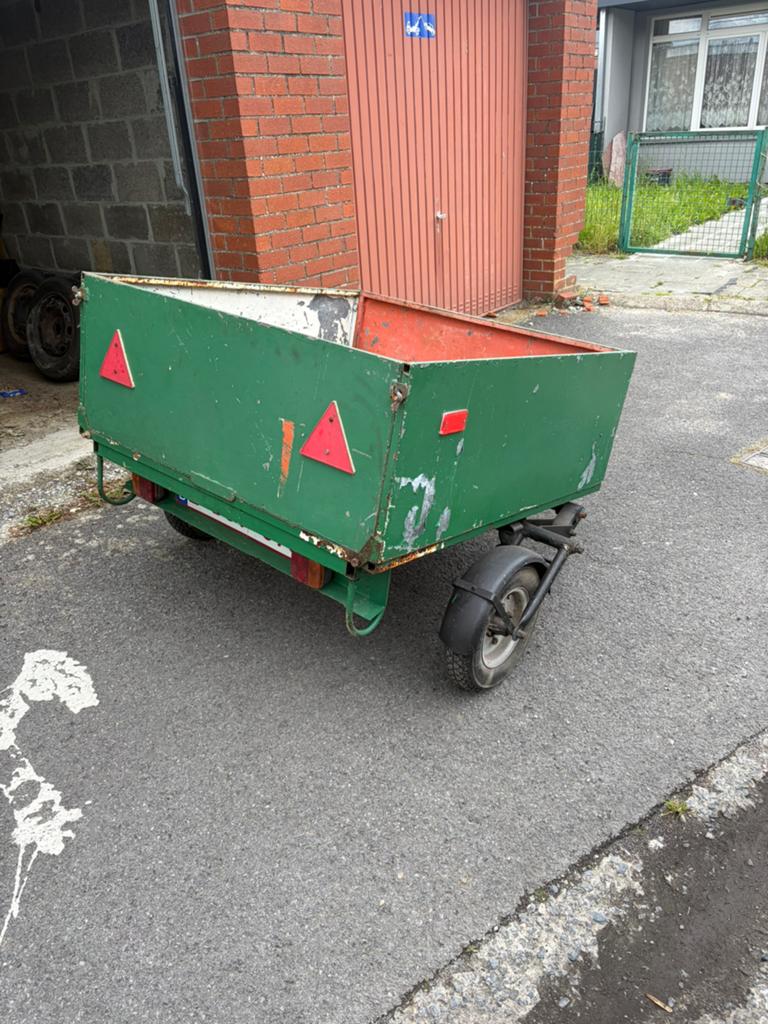 Petite remorque, Enlèvement, Utilisé
