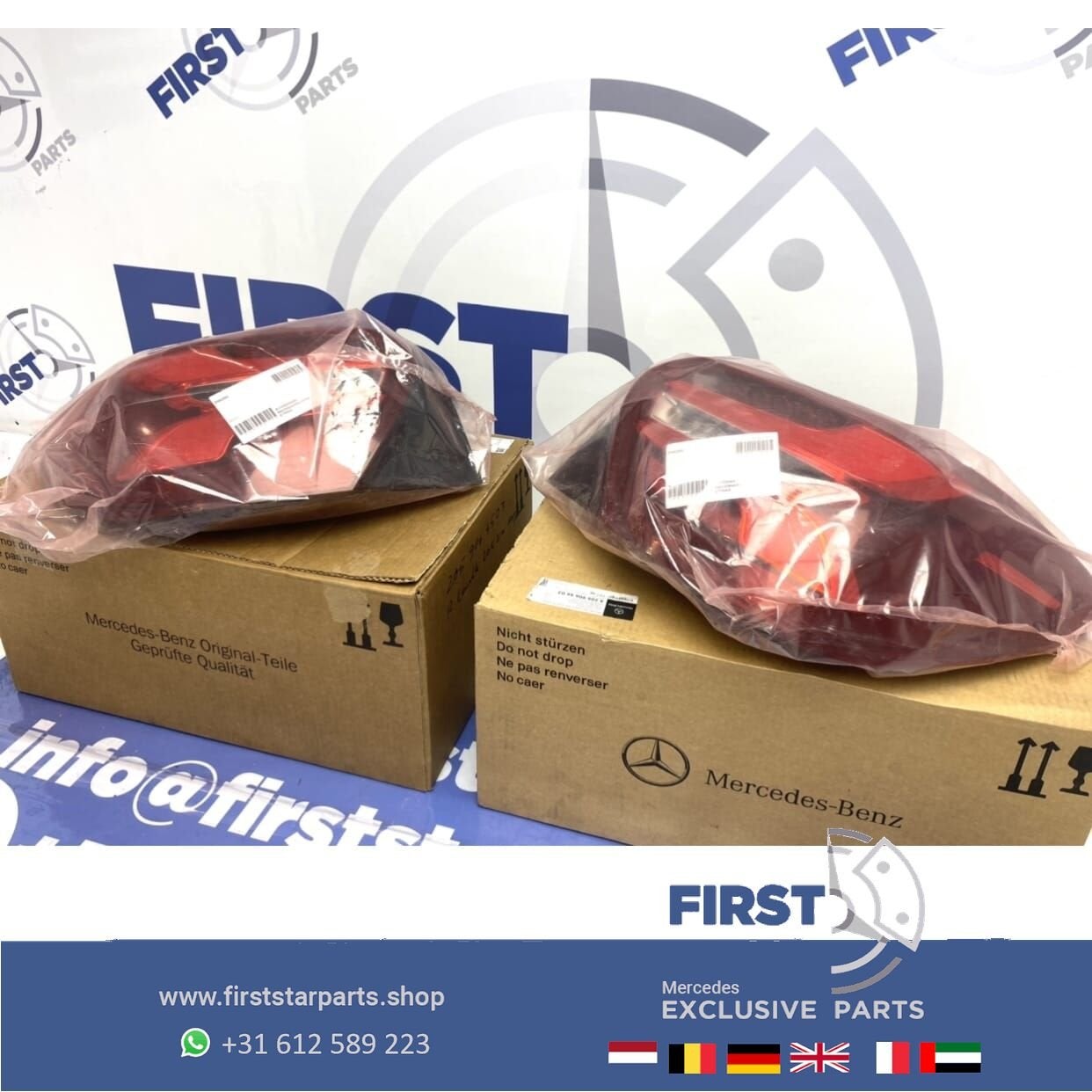 W176 FULL LED FACELIFT ACHTERLICHTEN SET Mercedes A Klasse O, Auto-onderdelen, Gebruikt, -, Ophalen of Verzenden, -