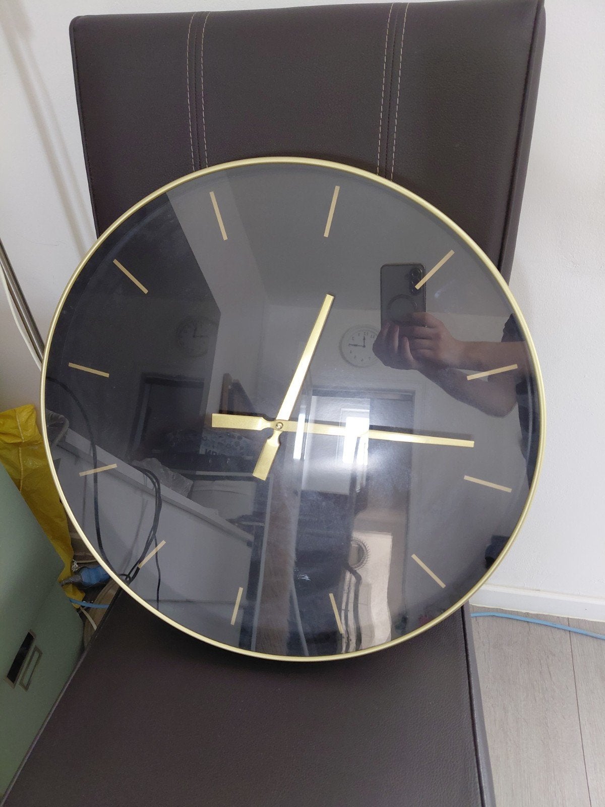 horloge, Enlèvement, Neuf, Doré