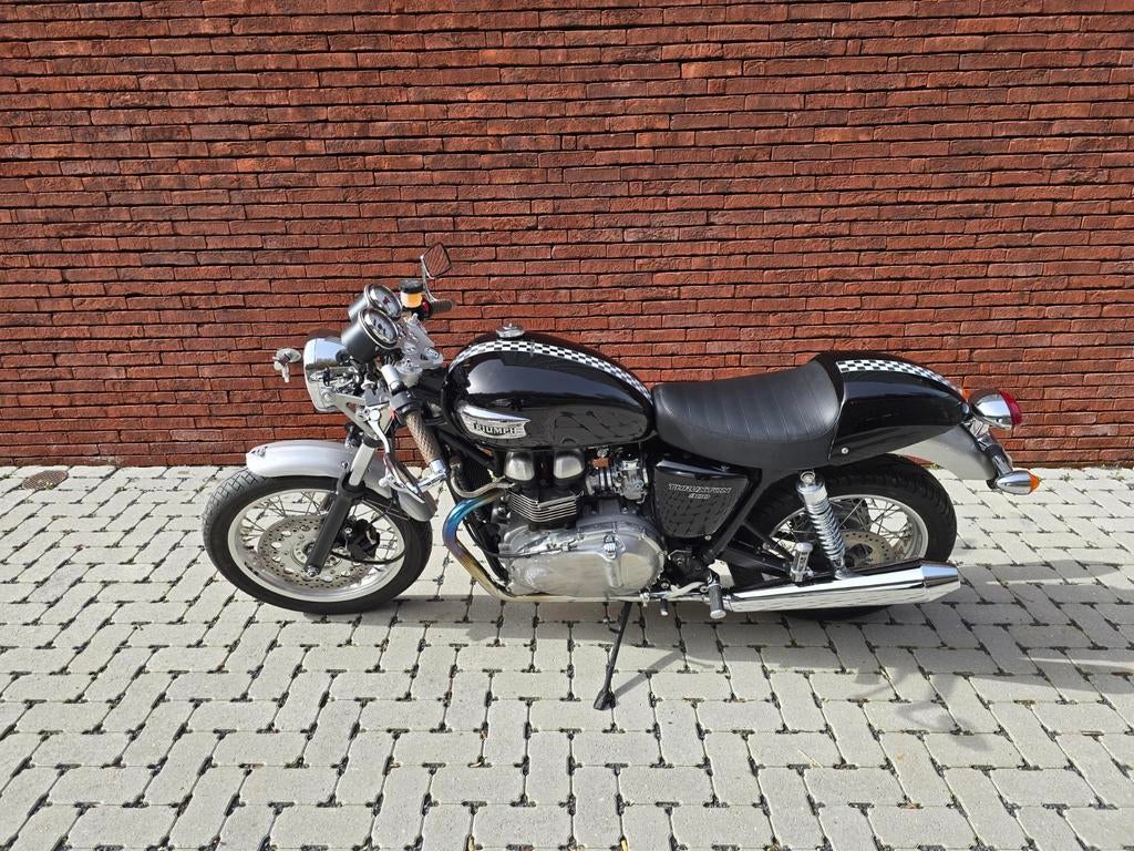 Triumph Thruxton 900 – 865cc – 2007 – 12 300 km, Motoren, Particulier, Sport, Sportuitlaat