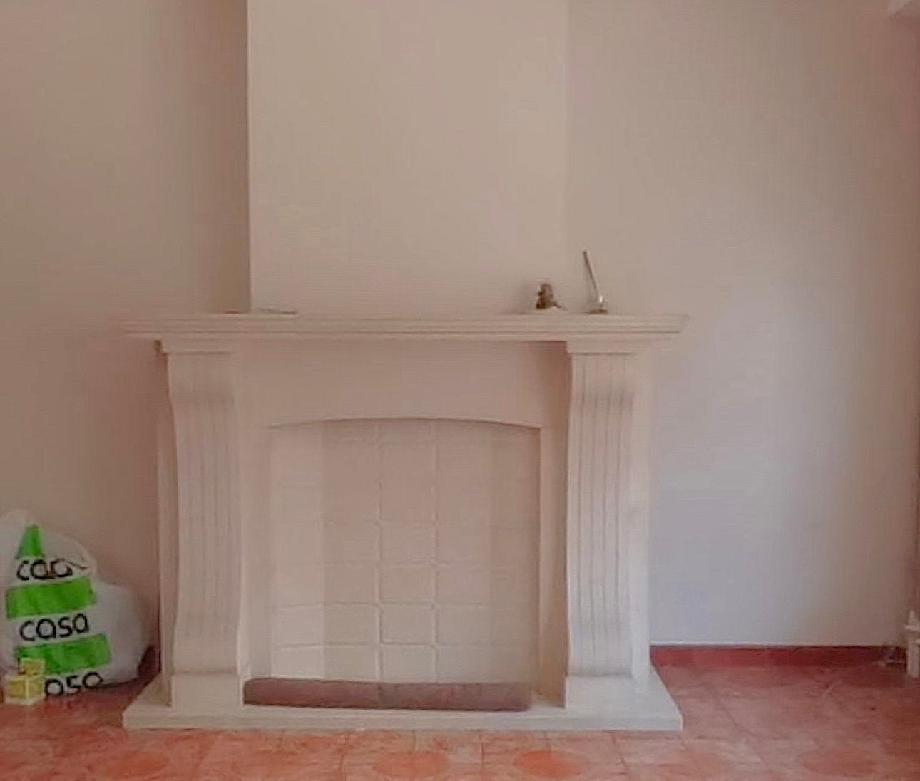 Cheminée, Maison & Meubles, Enlèvement, Comme neuf