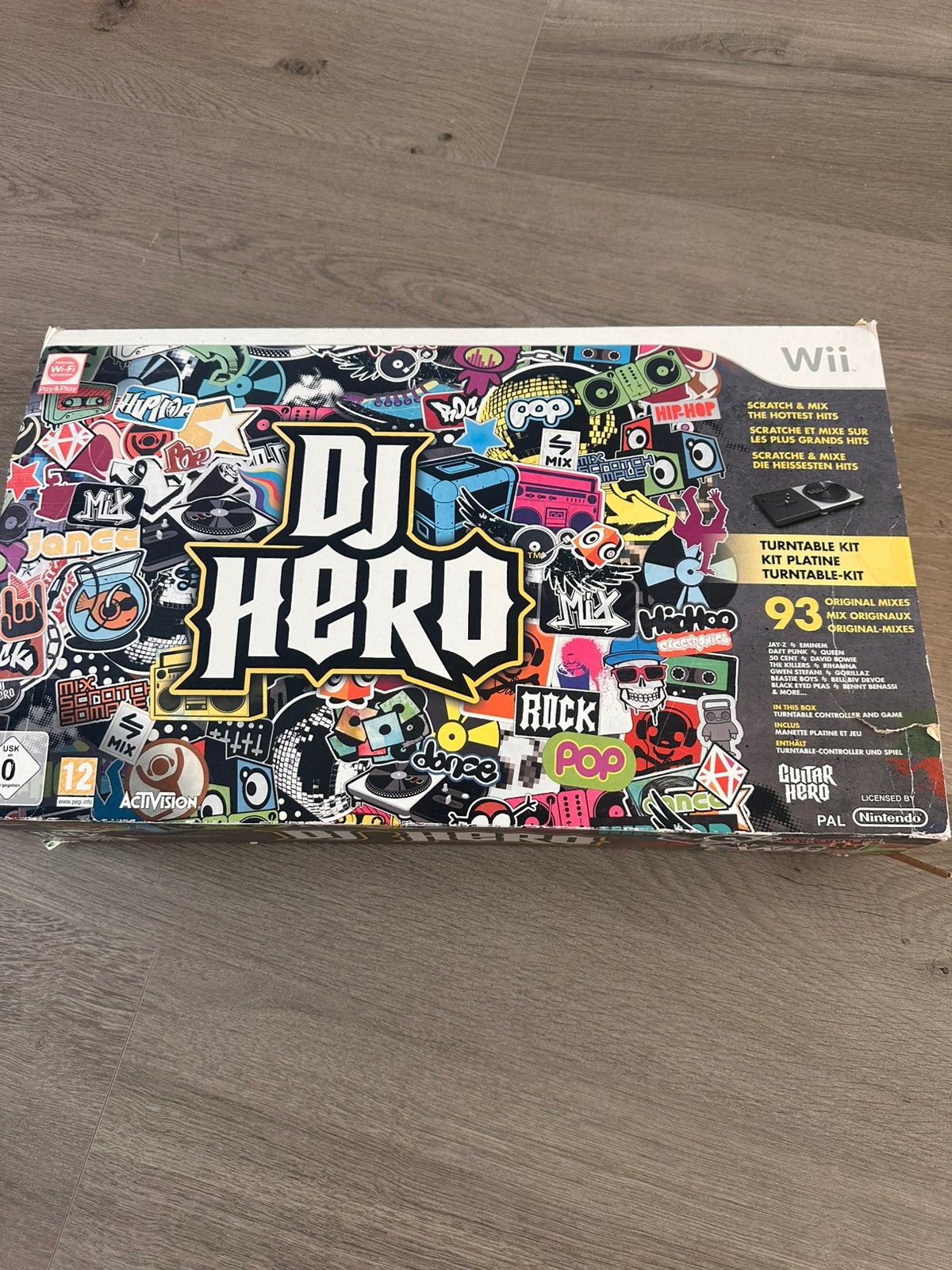 DJ HERO - WII + Mengpaneel, Consoles de jeu & Jeux vidéo, Jeux | Nintendo Wii, Enlèvement, Comme neuf