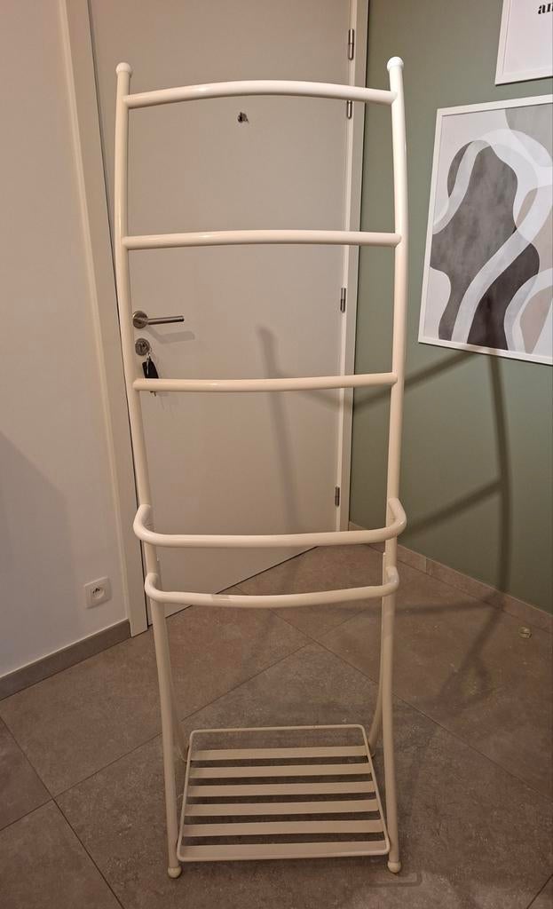 Porte serviettes blanc, Blanc