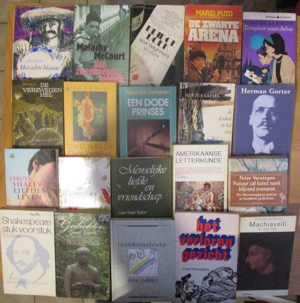 20 verschillende boeken/ pockets, Boeken, Ophalen, Gelezen
