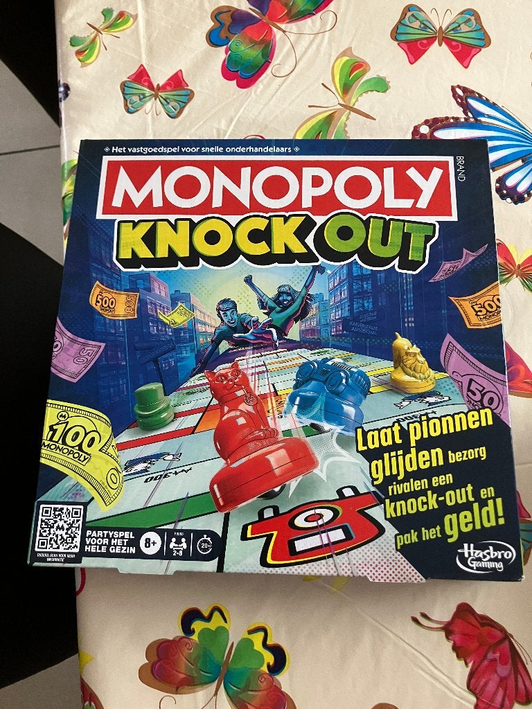 Monopoly Knock Out ( nieuw in verpakking ), Enlèvement ou Envoi, Neuf