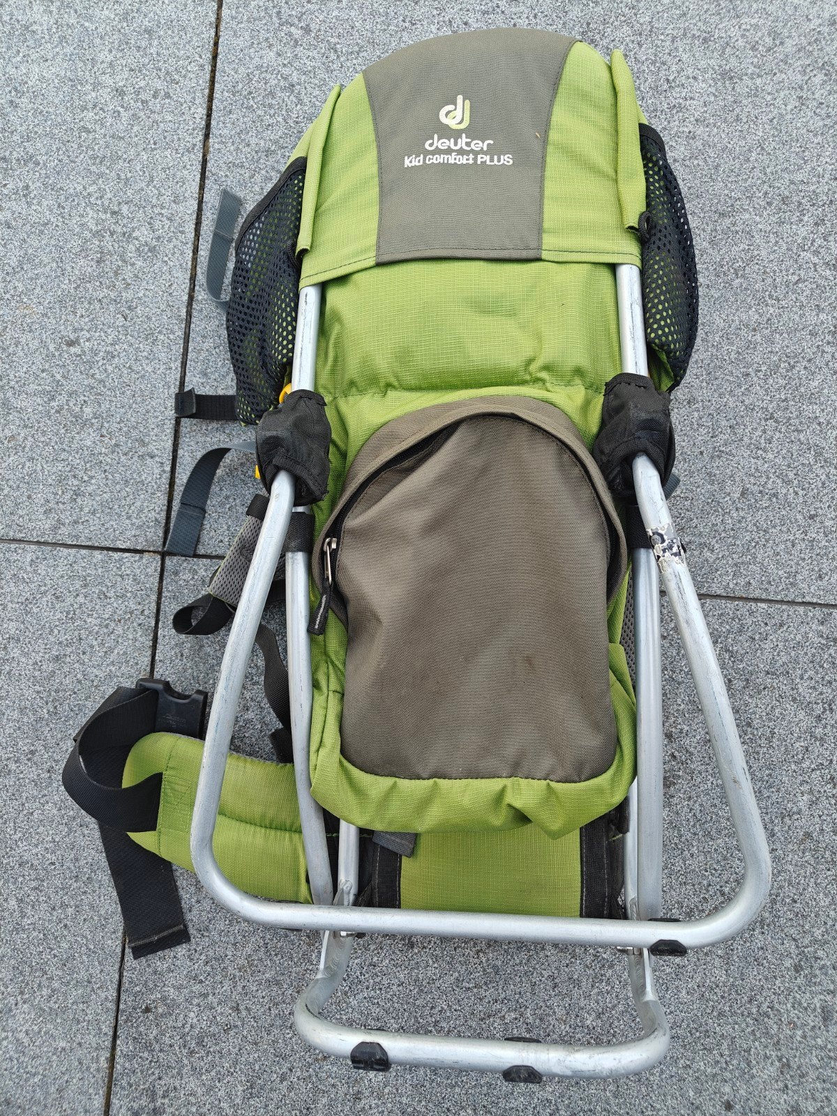 Deuter kid comfort plus, Ophalen