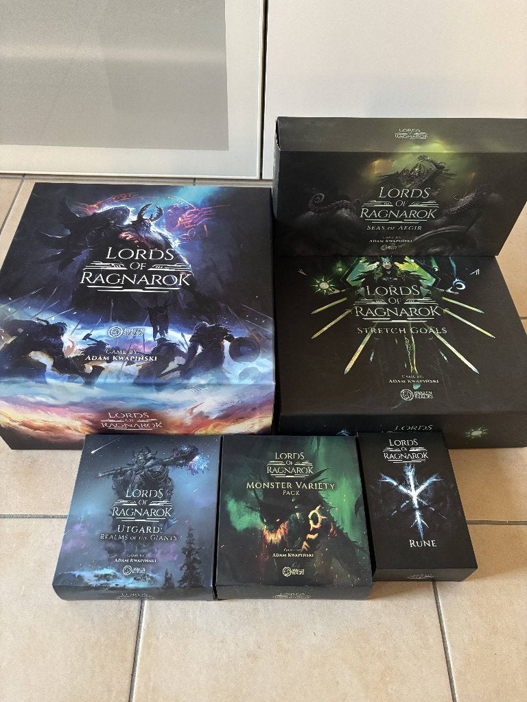 Lords of Ragnarok - Awaken Realms - Kickstarter edition, Hobby en Vrije tijd, Een of twee spelers, Ophalen, Nieuw, Awaken Realms