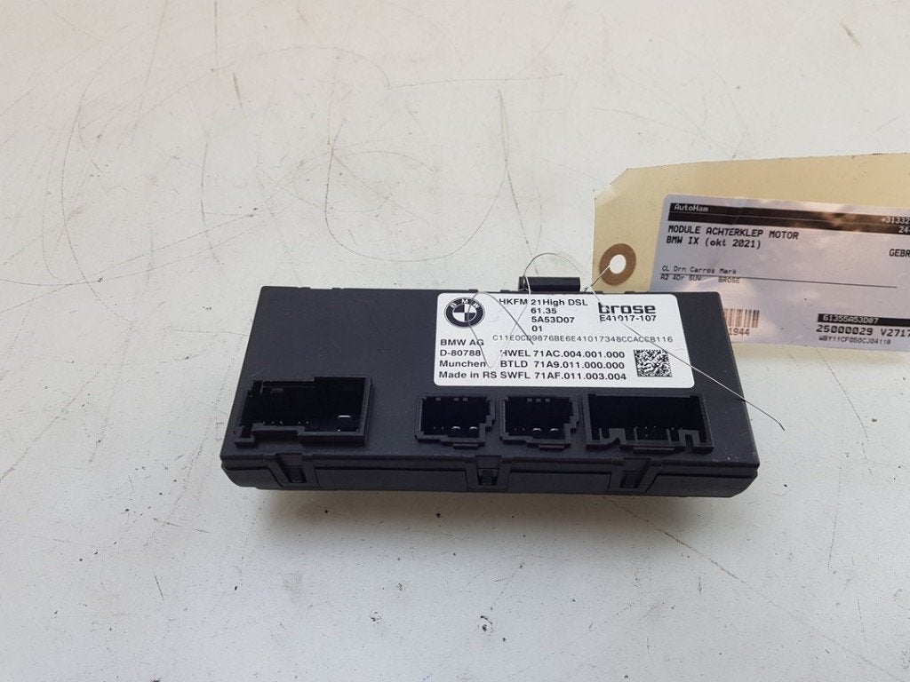 MODULE DE COMMANDE DU HAYON (|61355A53D07|61355A34E93|61355A, Brose SE, Info@brose.com, Utilisé, Max-Brose-Straße 1
96450  Coburg, DE