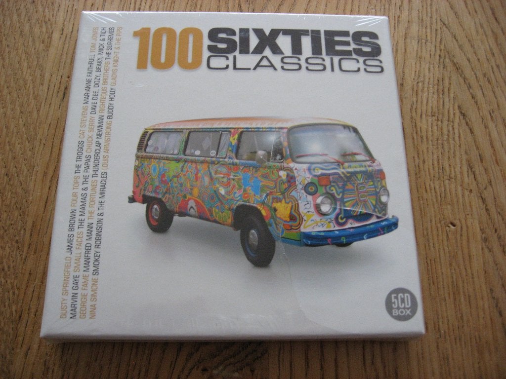 Nieuw 100 Sixties Classics 5 CD Box, Cd's en Dvd's, Ophalen of Verzenden, Nieuw in verpakking