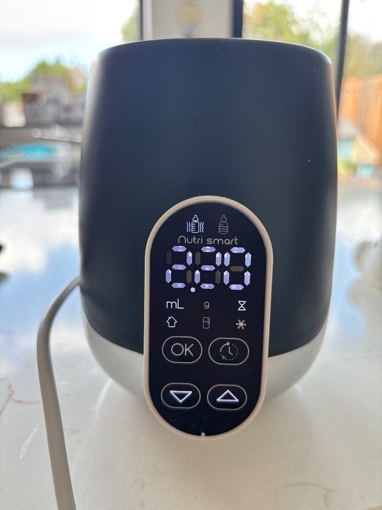 Flesverwarmer, Ophalen, Flessen- of potjesverwarmer, Zo goed als nieuw, Babymoov