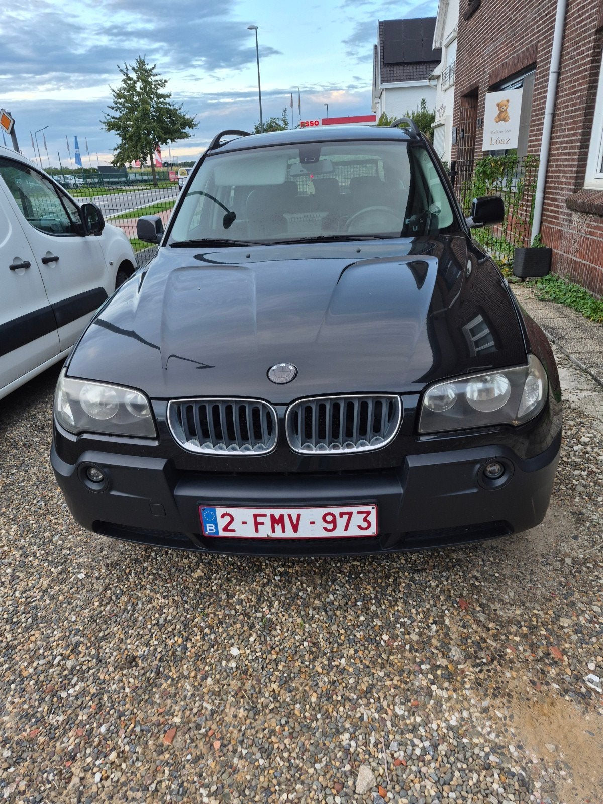 bmw x3 2005, Auto's, BMW, Dealer onderhouden, Zwart, Zwart, Leder