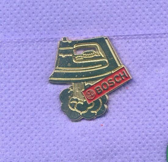 pins bosch fer a repasser xa106, Collections, Envoi, Marque, Insigne ou Pin's