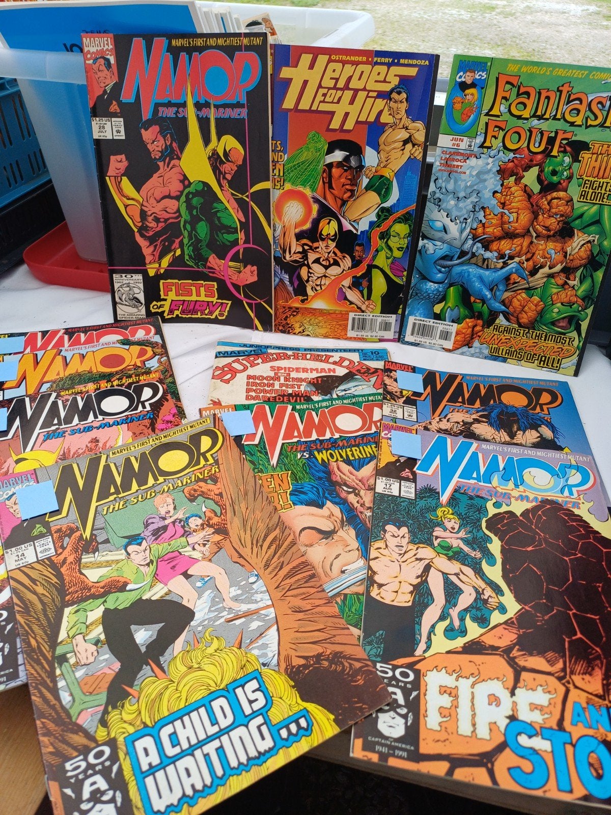 Lotje Marvel comics, Enlèvement ou Envoi