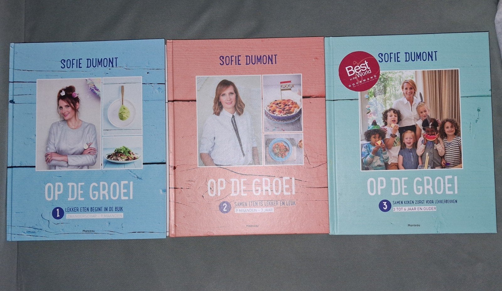Op de groei 1, 2 en 3 Sofie Dumont, Boeken, Ophalen