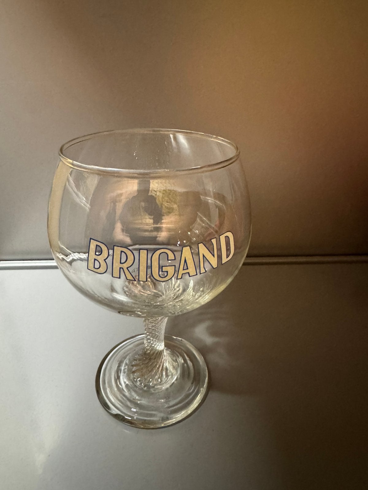 Bierglas brigand, Verzamelen, Ophalen, Zo goed als nieuw, Bierglas