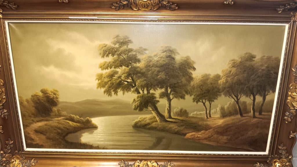 Schilderij SERVAES 120 x 80, Antiek en Kunst, Ophalen