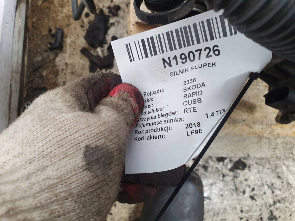 Moteur CUSB Nu SKODA POLO SEAT FABIA VW IBIZA TOLEDO RAPID, Envoi, Utilisé, Skoda