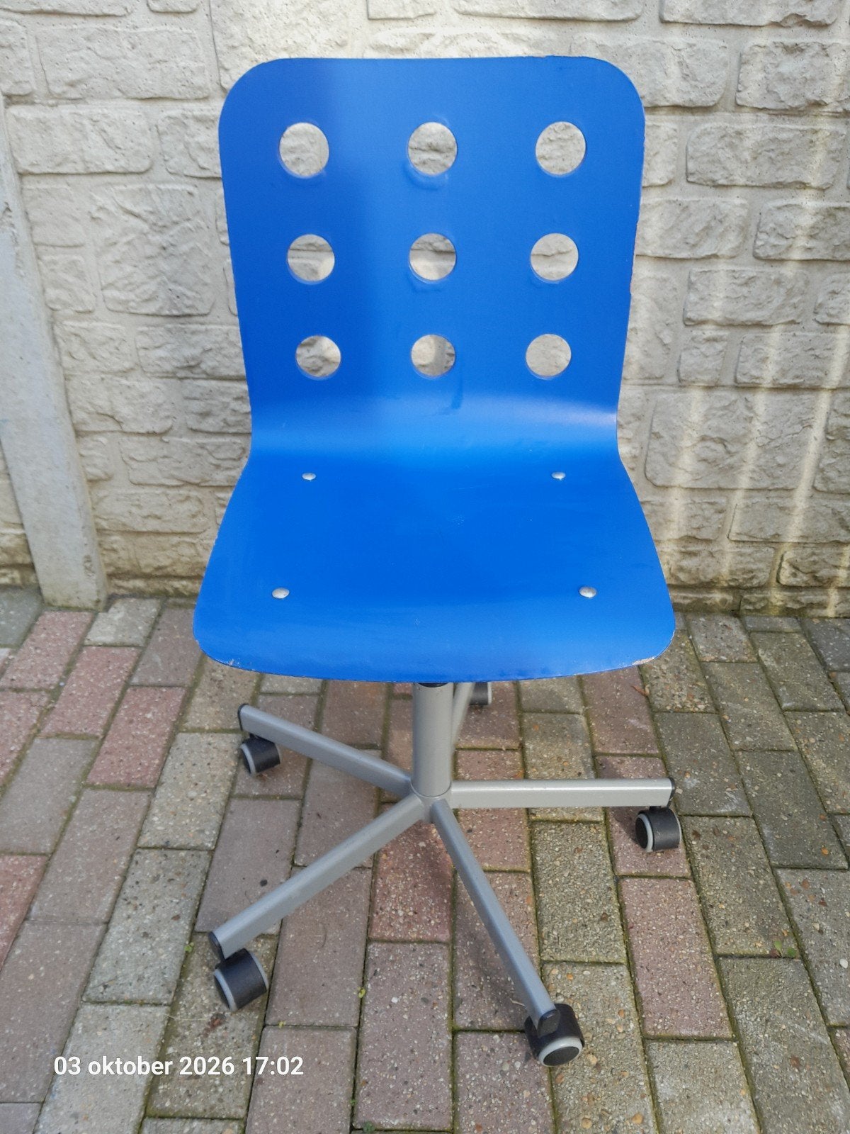 bureau stoel, Enlèvement