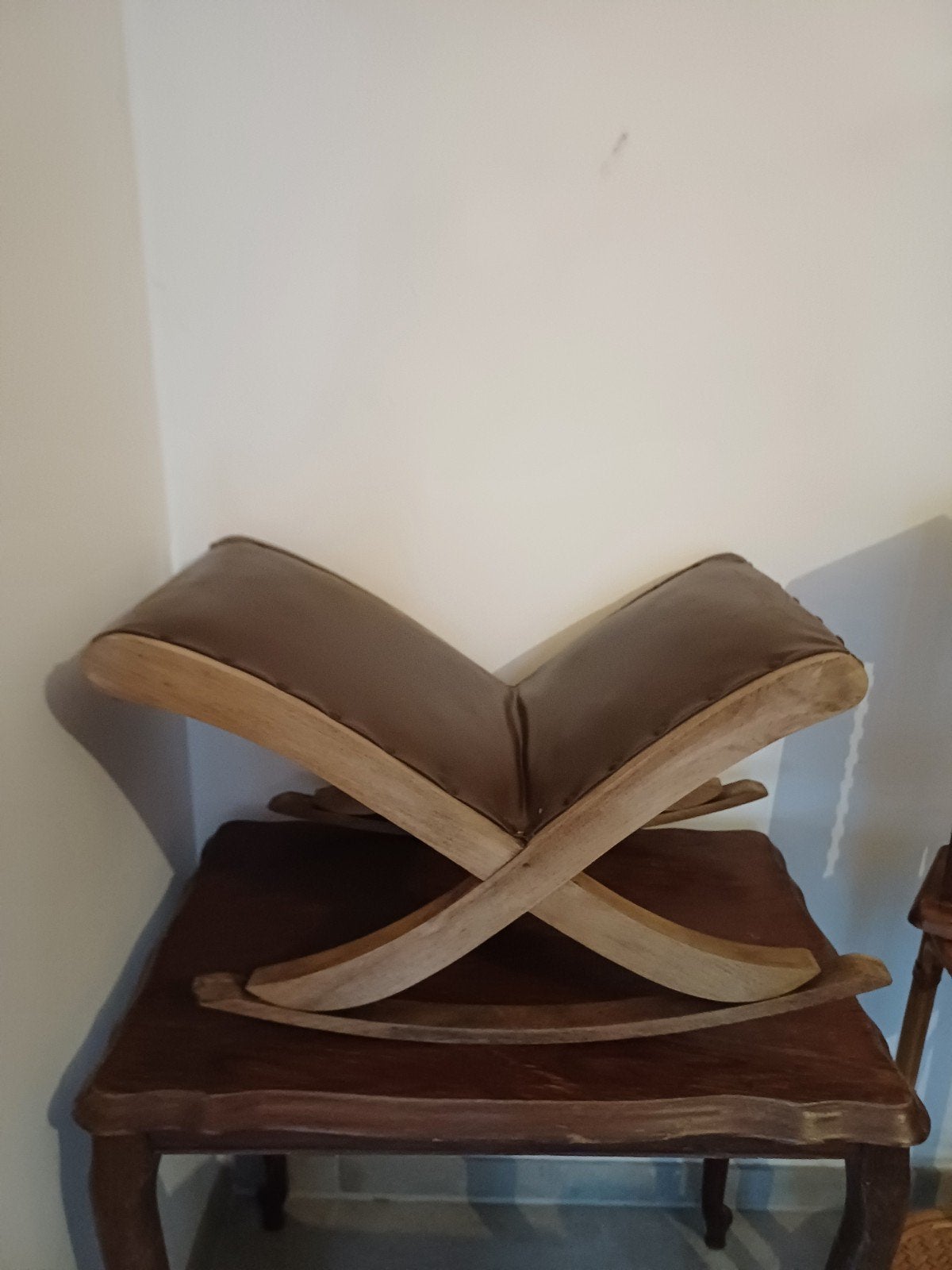Beau lot de meubles vintage et de curiosités : pouf Swing,, Antiquités & Art, Enlèvement