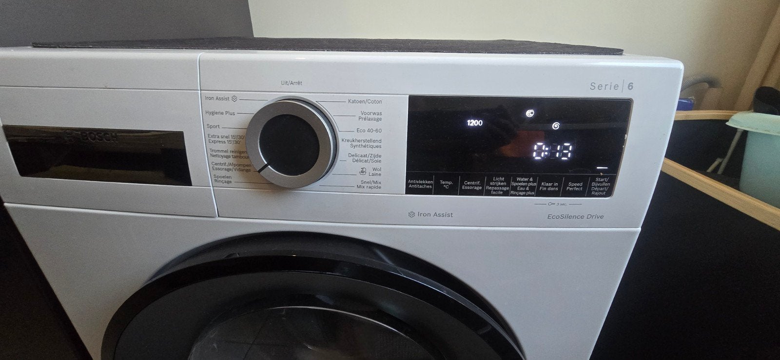 machine a laver bosch 9kg, Enlèvement, Comme neuf