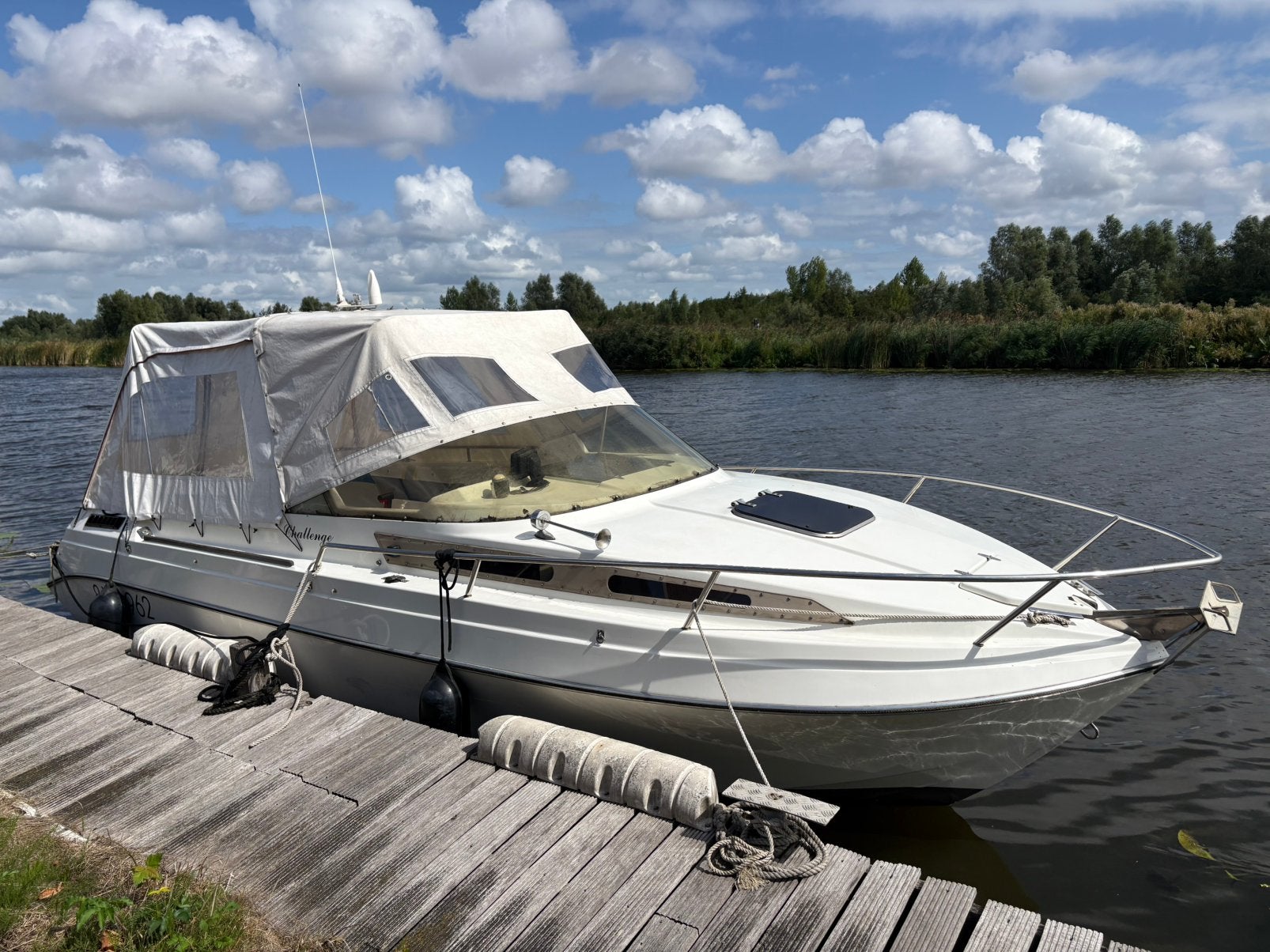 Rocca challenge 100 4.3 v6 vortec met trailer, Overige merken, Binnenboordmotor, Walstroom, 225 pk