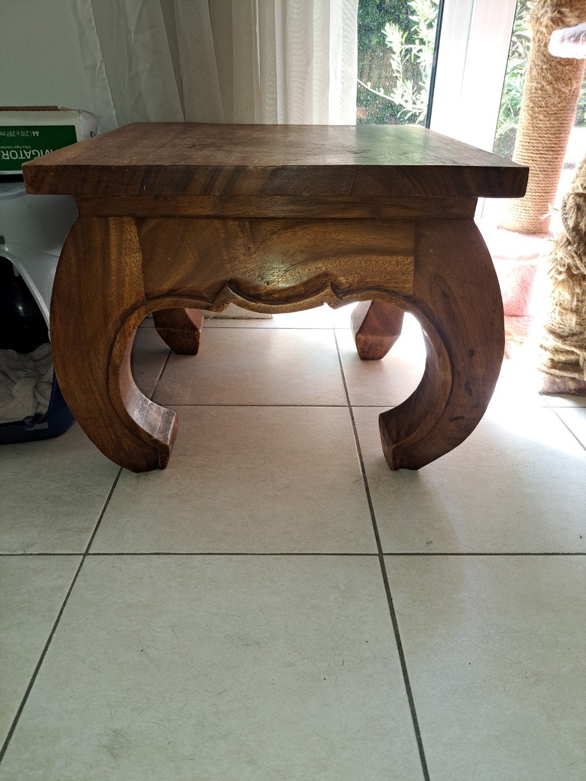 Petite table en bois, Antiek en Kunst, Ophalen