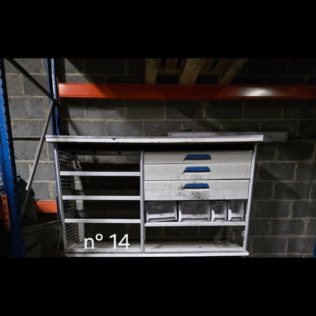 GROOT LOT SORTIMO REKKEN TE KOOP, Autos : Pièces & Accessoires, Habitacle & Garnissage, Utilisé, Enlèvement