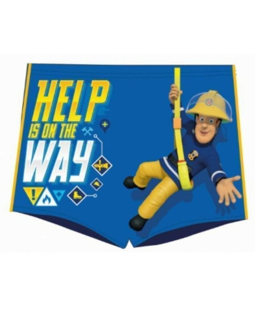 Brandweerman Sam Zwembroek - Maat 98/104 - 110/116 - 122/128, Kinderen en Baby's, Kinderkleding | Kinder-zwemkleding, Nieuw, Zwembroek