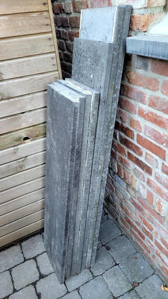 Deksteen arduin, Doe-het-zelf en Bouw, Ophalen, Gebruikt, Hardsteen, Overige typen