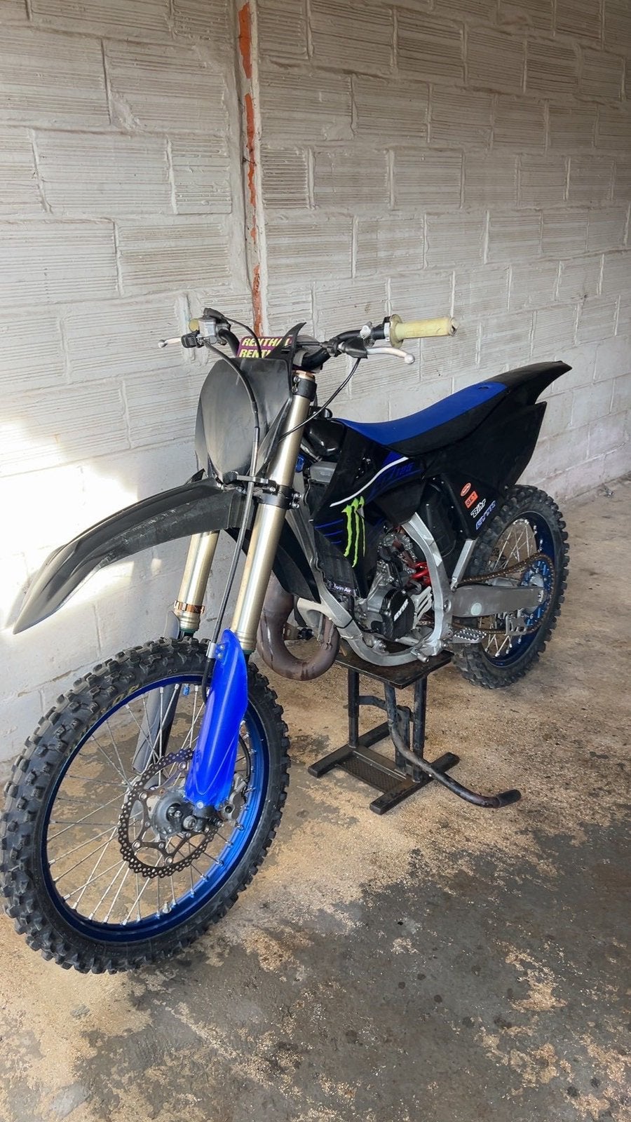 Yamaha YZ 125 2022 Monster Edition 87 uur in totaal, Occasion, Particulier, Handgeschakeld, 1 cilinder