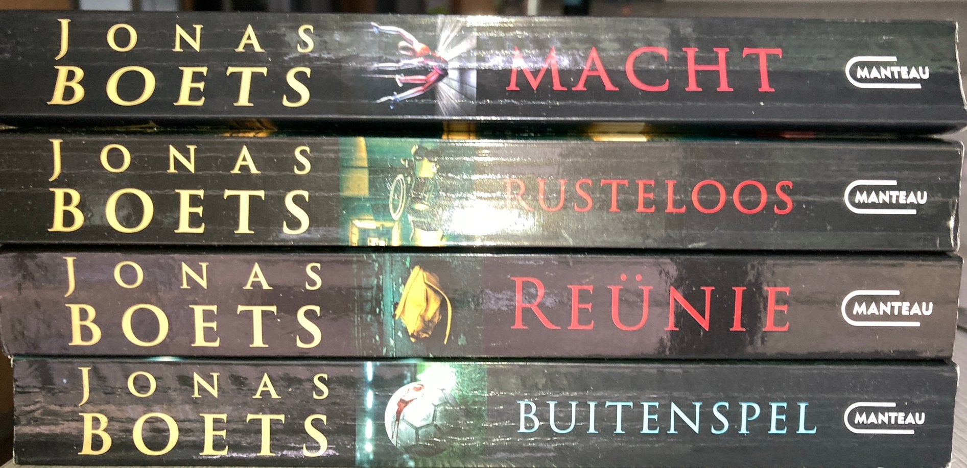 Aspe - Jonas Boets - Reünie/Buitenspel/Rusteloos/Macht, Ophalen of Verzenden, Jonas Boets