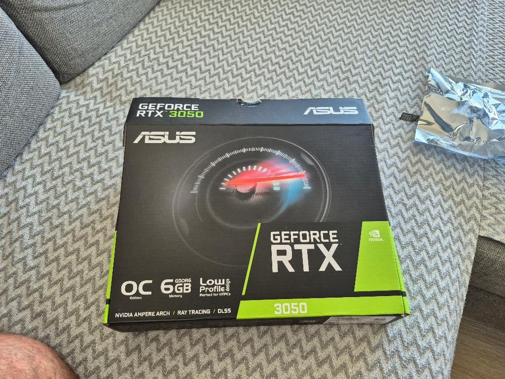 Rtx 3050 6GB - Low profile pcie card 70w, Informatique & Logiciels, Cartes vidéo, Comme neuf, Nvidia, PCI-Express 4.0, GDDR6, HDMI