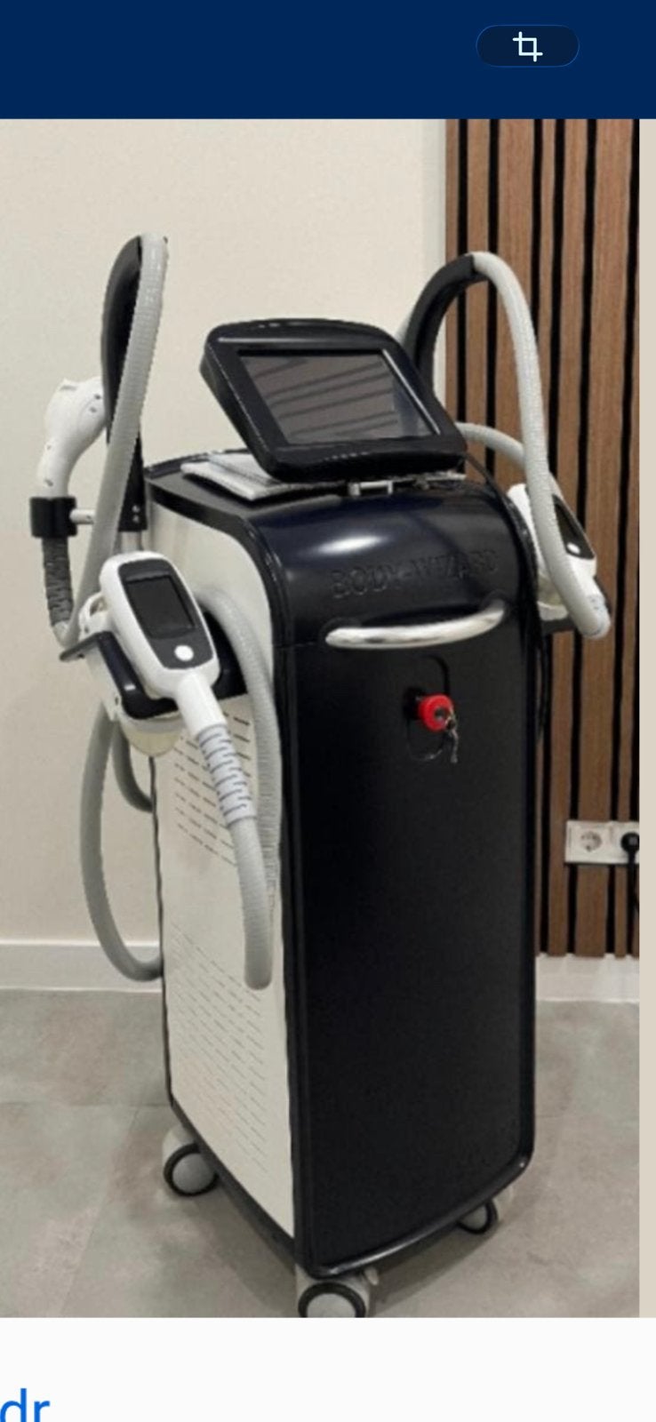 Cryolipolyse toestel, Electroménager, Enlèvement, Comme neuf