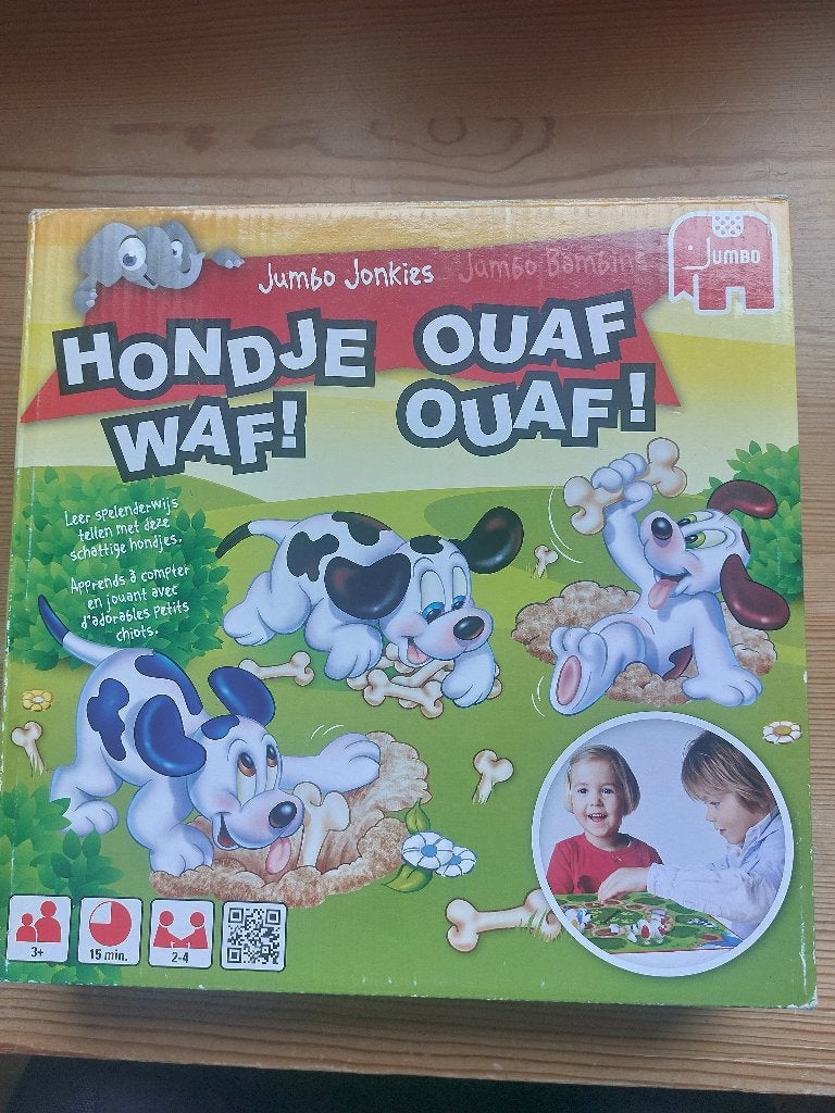 gezelschapsspel Hondje Waf 3+, Ophalen