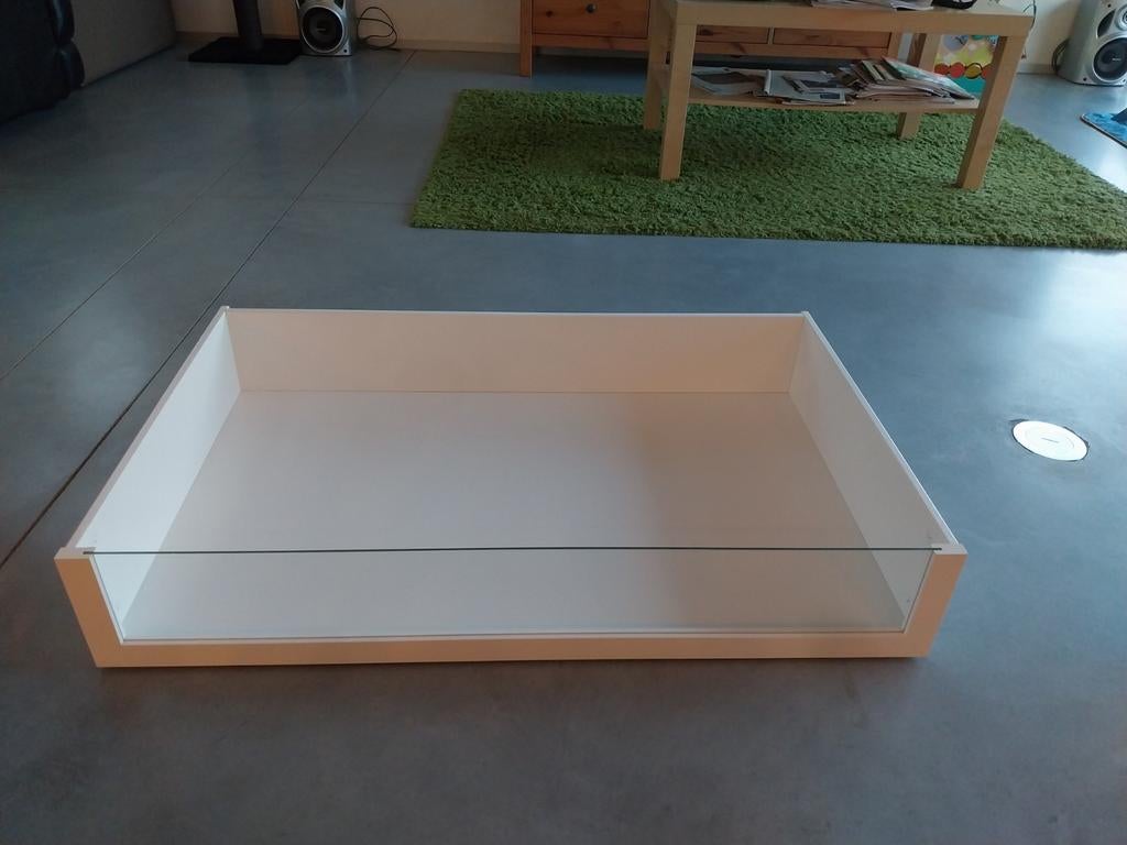 Ikea komplement lade met glazen front, Enlèvement