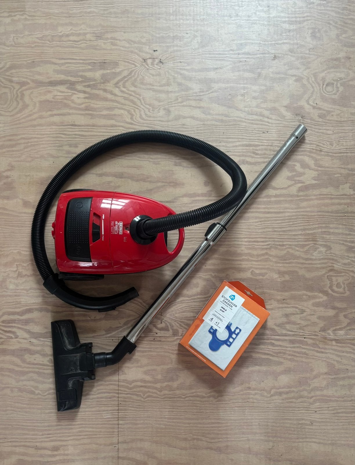 Thomas Ecopower 2.0 785038 - Stofzuiger met zak, Overige merken, Gebruikt, Geschikt voor harde vloeren, Minder dan 1200 watt