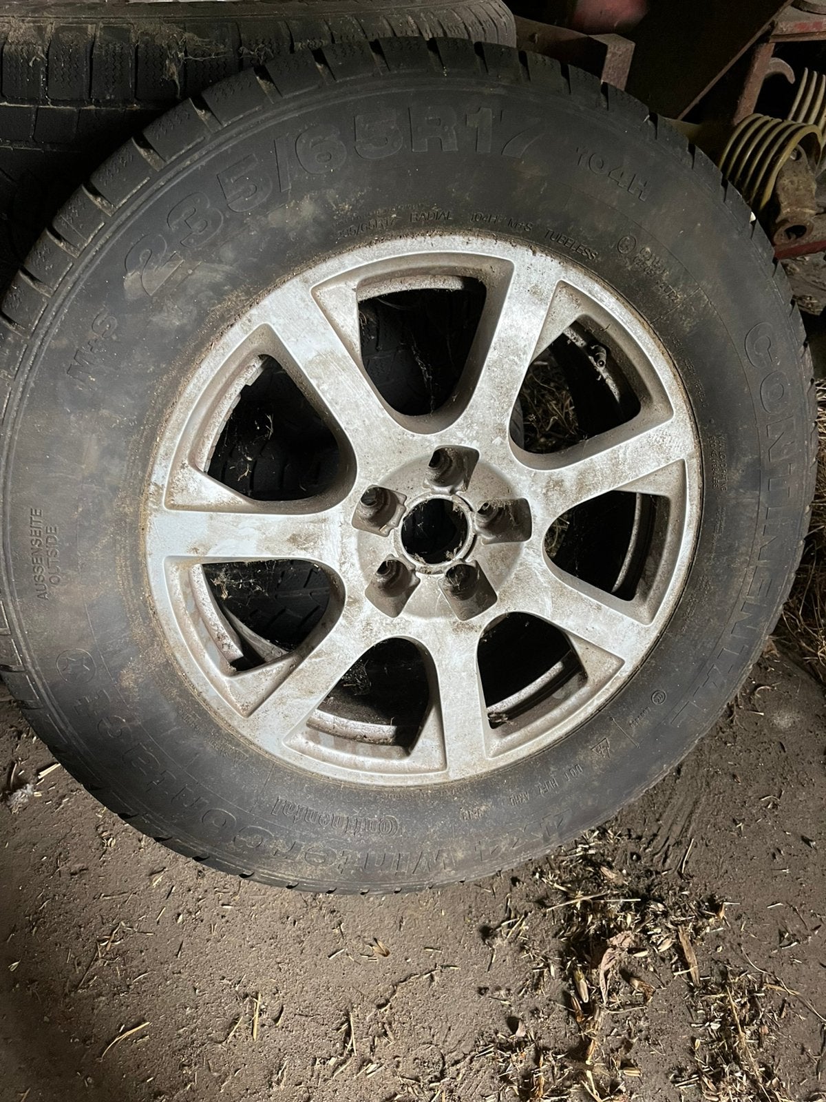 Audi velgen, Ophalen, Winterbanden, Velg(en)
