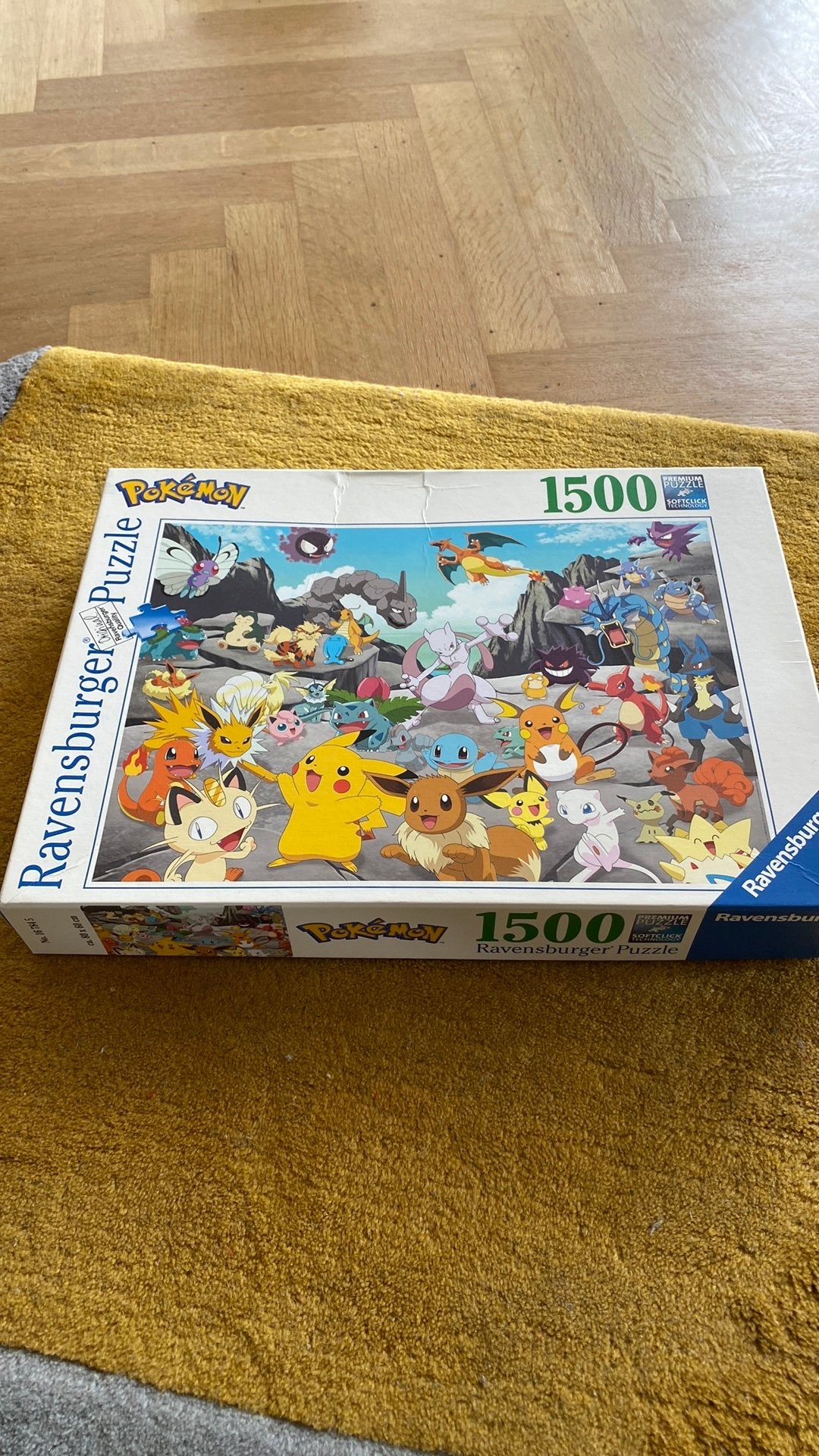 Pokémon 1500 puzzel, Ophalen, Zo goed als nieuw