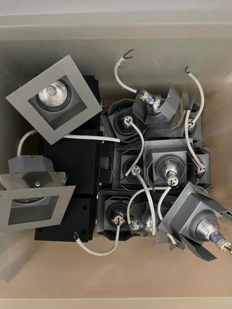 Spots, Doe-het-zelf en Bouw, Elektriciteit en Kabels, Ophalen, Zo goed als nieuw, Overige typen