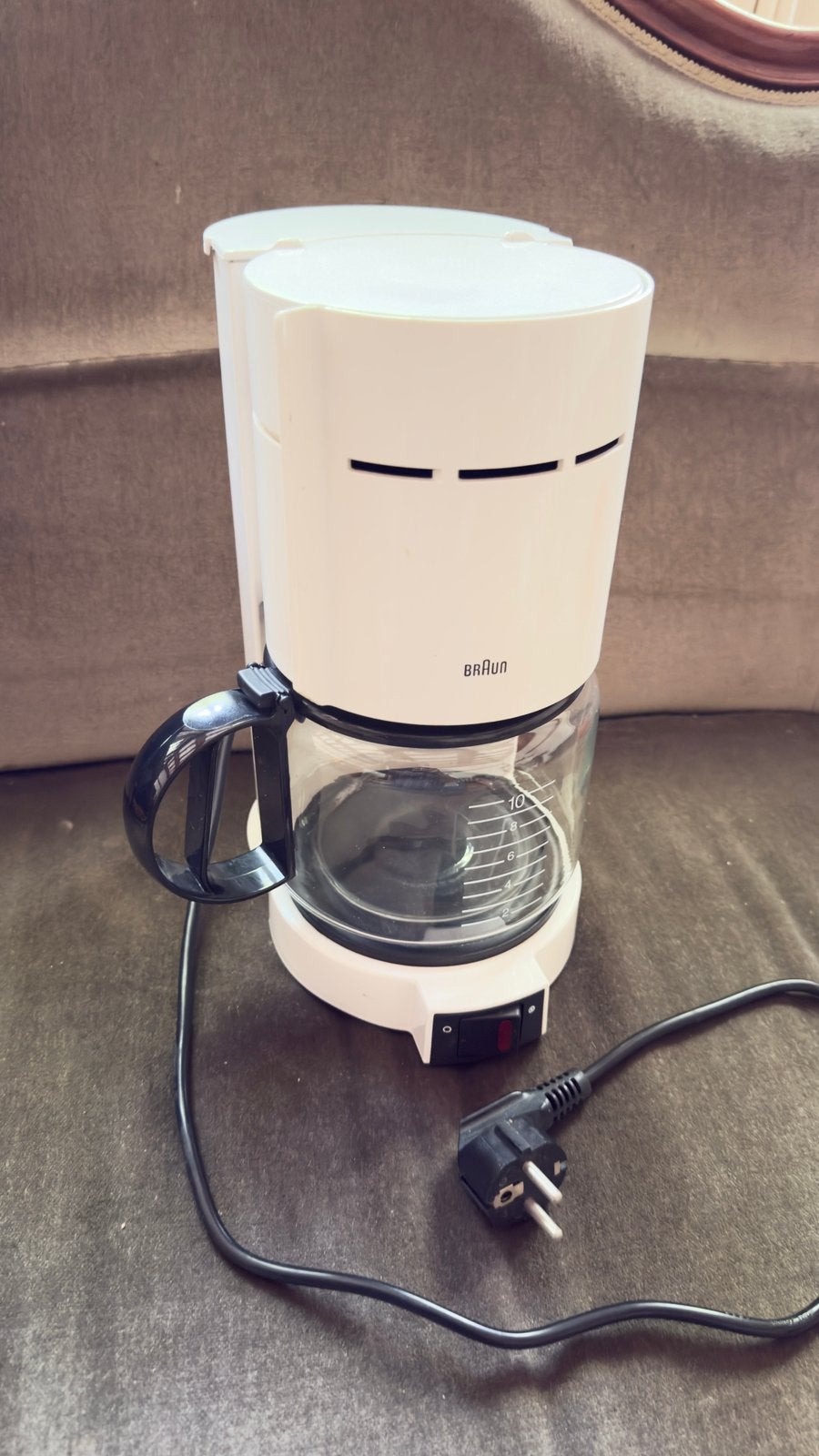 Percolateur braun, Enlèvement, Utilisé