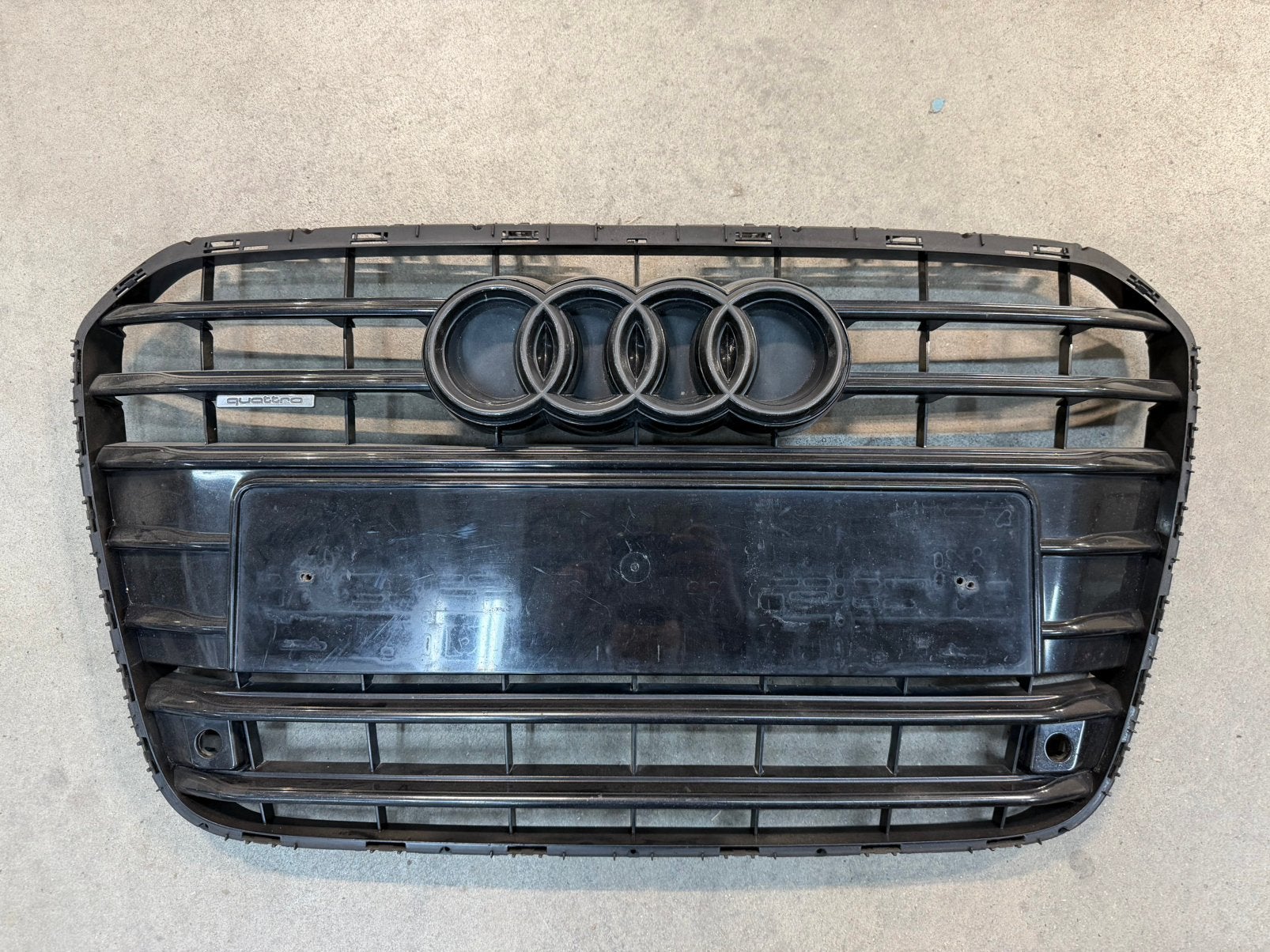 Calandre Audi A6 C7 S-Line Quattro – Noir – Sans chrome, Enlèvement ou Envoi, Audi