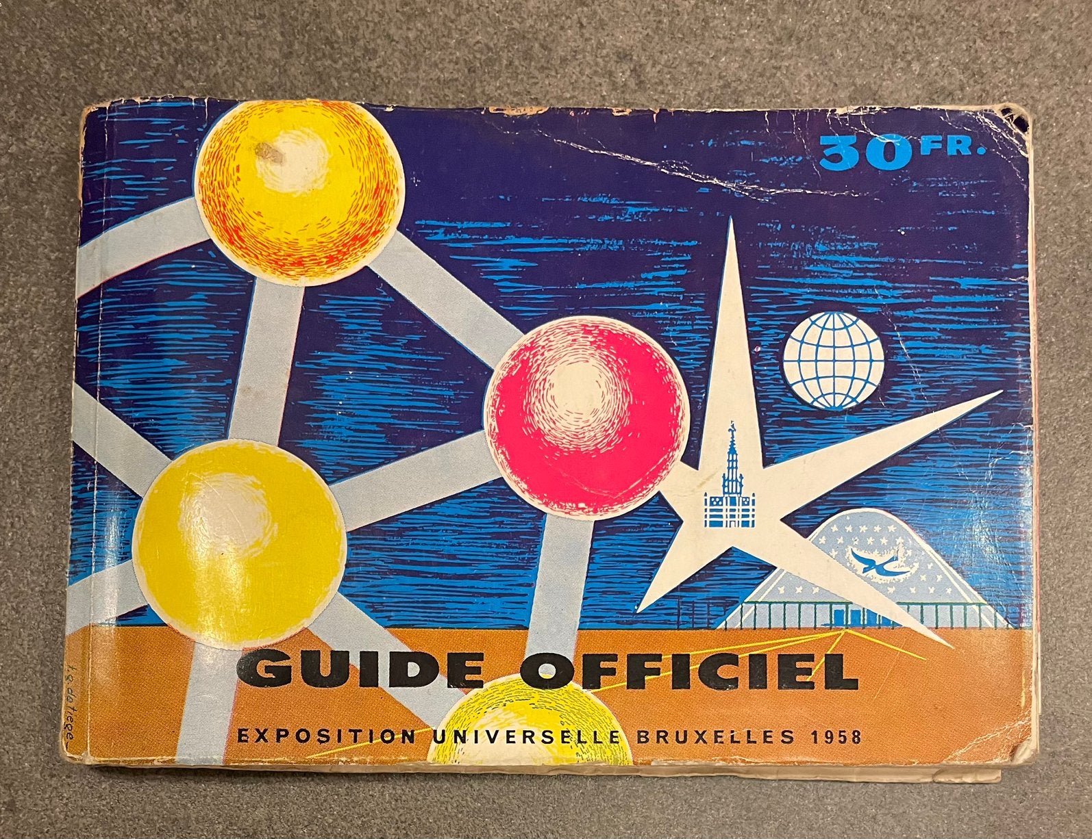 Guide officiel Expo 58, Enlèvement ou Envoi, Comme neuf