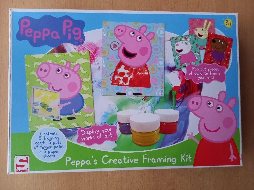 Nieuw knutselset met verf Peppa Pig, Ophalen of Verzenden, Nieuw, Knutselen