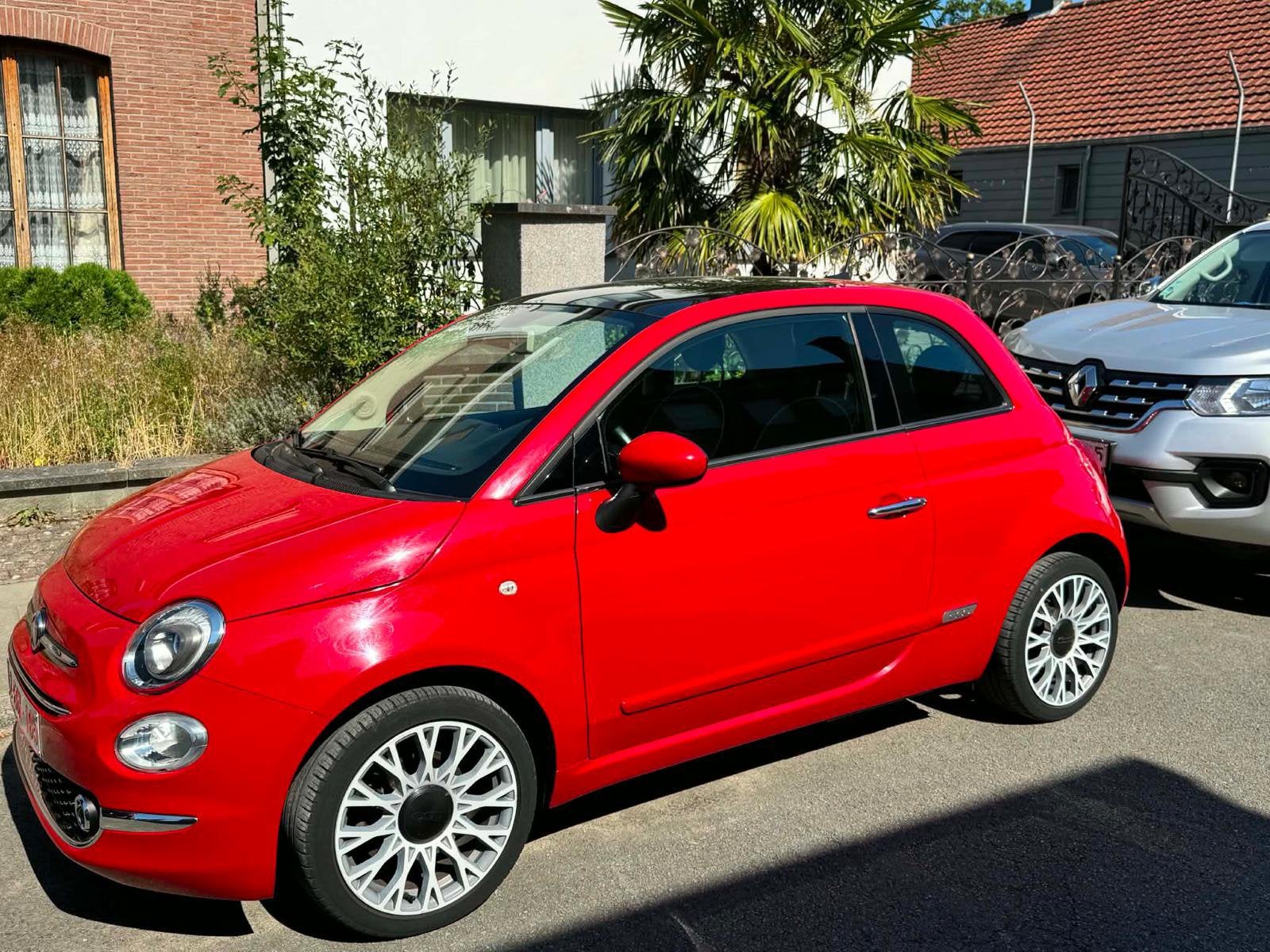 Fiat 500 lounge 1.2, 4 zetels, Stof, Handgeschakeld, Parkeersensor
