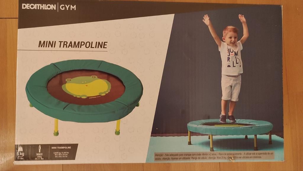 Trampoline kind decathlon, Ophalen