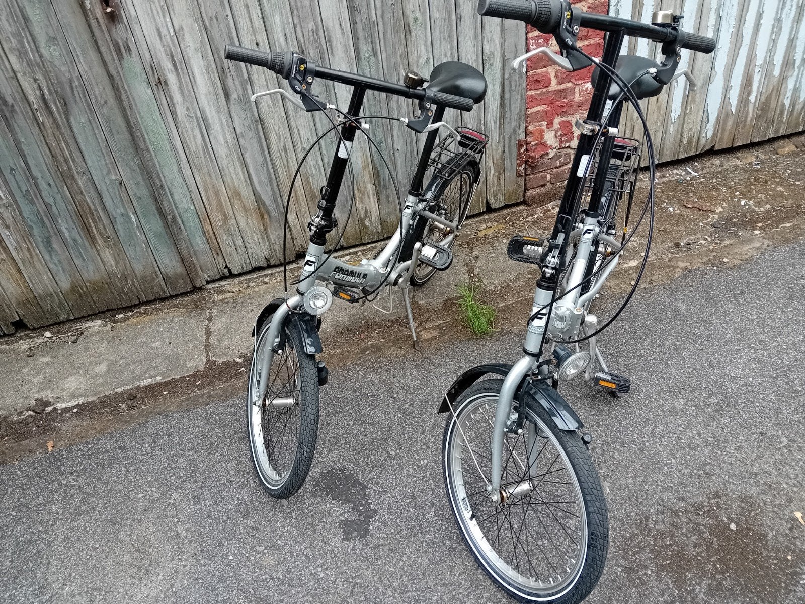 Plooifietsen zo goed als nieuw, Fietsen en Brommers, Ophalen