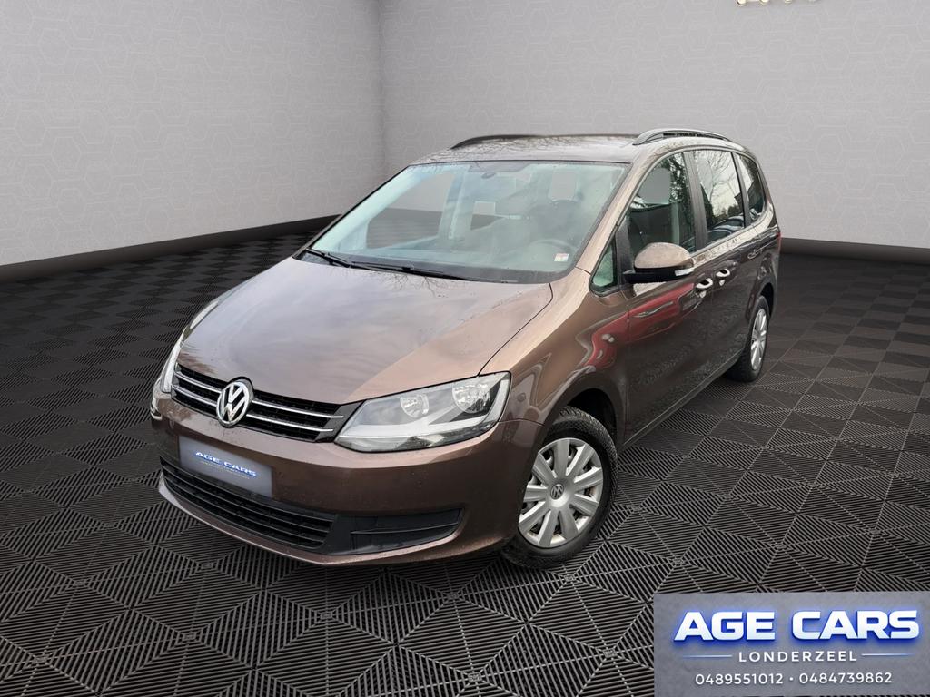 Volkswagen Sharan 1.4 TSI 7 zitplaatsen, Auto's, Volkswagen, Euro 5, Overige bekleding, 7 zetels, Bedrijf