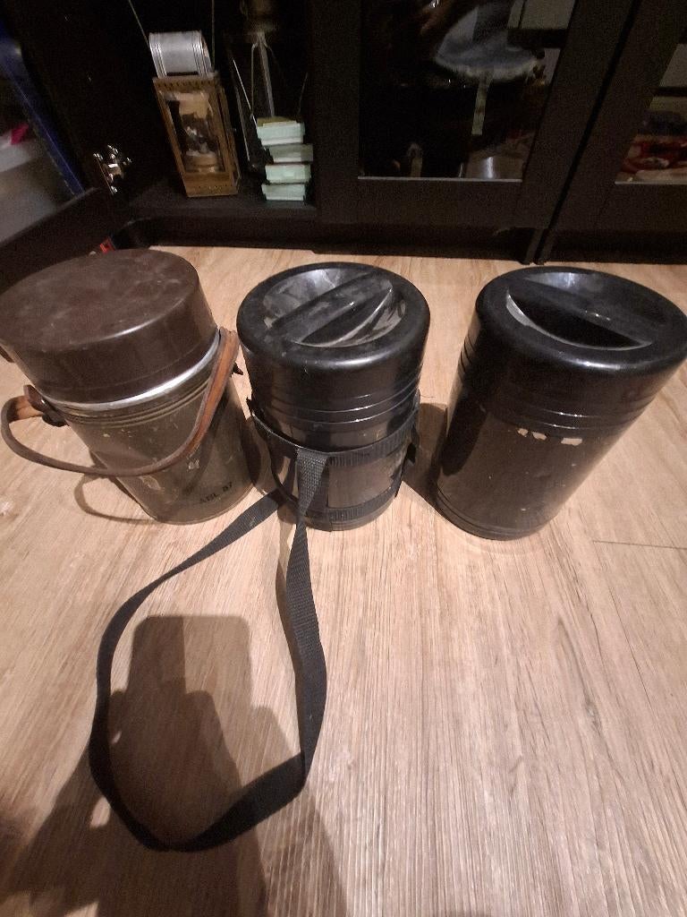 3 thermos armee, Collections, Objets militaires | Général, Enlèvement ou Envoi