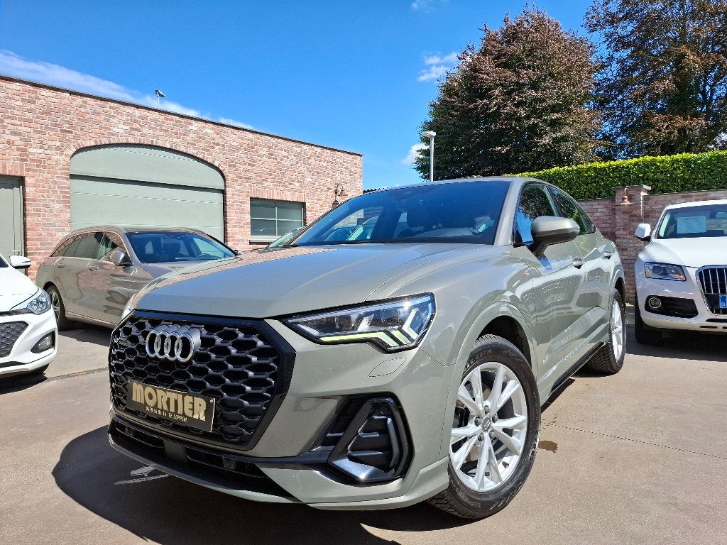 Audi Q3 S-Line Sportback,2.0TDi/204pk/QUATTRO,Leder,Led,Pdc, Auto's, Audi, Bedrijf, Te koop, Q3, 4x4, ABS, Achteruitrijcamera