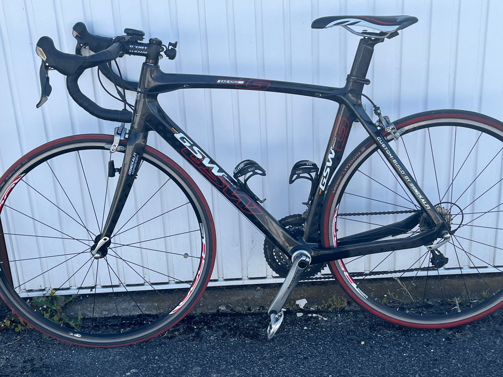 Carbon koersfiets, Fietsen en Brommers, Fietsen | Racefietsen, Ophalen, Zo goed als nieuw, Carbon